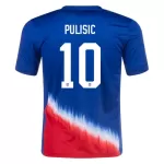 Camiseta Estados Unidos Pulisic 10 Hombre Segunda 2024