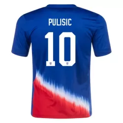 Camiseta Estados Unidos Pulisic 10 Hombre Segunda 2024 Camiseta Estados Unidos Pulisic 10 Hombre Segunda 2024