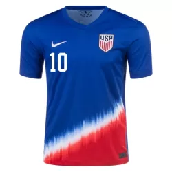 Camiseta Estados Unidos Pulisic 10 Hombre Segunda 2024