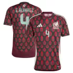 Camiseta México Edson Alvarez 4 Hombre Primera 2024