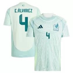 Camiseta México Edson Alvarez 4 Hombre Segunda 2024 Camiseta México Edson Alvarez 4 Hombre Segunda 2024