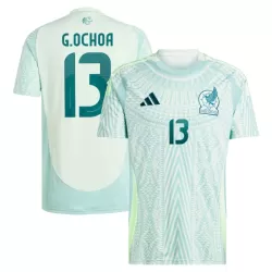 Camiseta México Guillermo Ochoa 13 Hombre Segunda 2024 Camiseta México Guillermo Ochoa 13 Hombre Segunda 2024