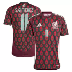 Camiseta México Santiago Gimenez 11 Hombre Primera 2024 Camiseta México Santiago Gimenez 11 Hombre Primera 2024