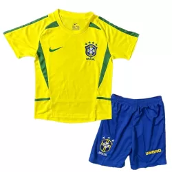 Conjunto Brasil 2002-2003 Niño Primera Retro Conjunto Brasil 2002-2003 Niño Primera Retro