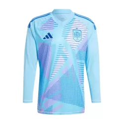 Camiseta Portero España Hombre Euro 2024 Azul Manga Larga Camiseta Portero España Hombre Euro 2024 Azul Manga Larga