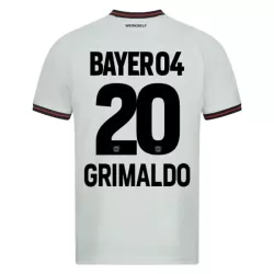 Camiseta Bayer 04 Leverkusen Alejandro Grimaldo 20 Hombre Segunda 23/24 Camiseta Bayer 04 Leverkusen Alejandro Grimaldo 20 Hombre Segunda 23/24