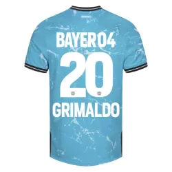 Camiseta Bayer 04 Leverkusen Alejandro Grimaldo 20 Hombre Tercera 23/24 Camiseta Bayer 04 Leverkusen Alejandro Grimaldo 20 Hombre Tercera 23/24