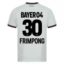 Camiseta Bayer 04 Leverkusen Jeremie Frimpong 30 Hombre Segunda 23/24 Camiseta Bayer 04 Leverkusen Jeremie Frimpong 30 Hombre Segunda 23/24