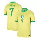 Camiseta Brasil Vini JR 7 Hombre Primera 2024