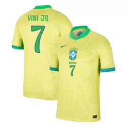 Camiseta Brasil Vini JR 7 Hombre Primera 2024 Camiseta Brasil Vini JR 7 Hombre Primera 2024