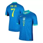 Camiseta Brasil Vini JR 7 Hombre Segunda 2024