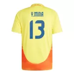 Camiseta Colombia Yerry Mina 13 Hombre Primera 2024