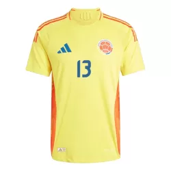 Camiseta Colombia Yerry Mina 13 Hombre Primera 2024