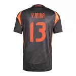 Camiseta Colombia Yerry Mina 13 Hombre Segunda 2024