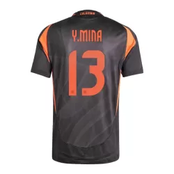 Camiseta Colombia Yerry Mina 13 Hombre Segunda 2024 Camiseta Colombia Yerry Mina 13 Hombre Segunda 2024
