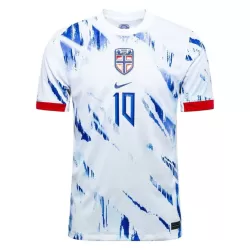 Camiseta Noruega Odegaard 10 Hombre Segunda 2024