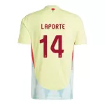 Camiseta España Aymeric Laporte 14 Hombre Segunda Euro 2024