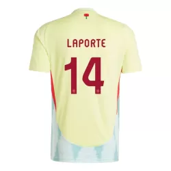 Camiseta España Aymeric Laporte 14 Hombre Segunda Euro 2024