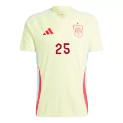 Camiseta España Dani Vivian 25 Hombre Segunda Euro 2024