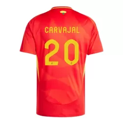 Camiseta España Daniel Carvajal 20 Hombre Primera Euro 2024 Camiseta España Daniel Carvajal 20 Hombre Primera Euro 2024