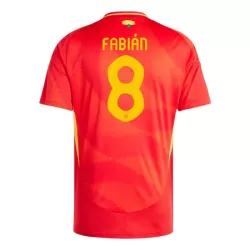 Camiseta España Fabian Ruiz 8 Hombre Primera Euro 2024 Camiseta España Fabian Ruiz 8 Hombre Primera Euro 2024