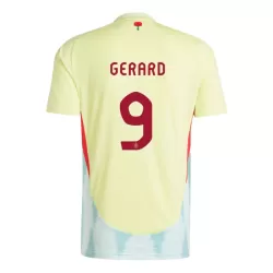 Camiseta España Gerard Moreno 9 Hombre Segunda Euro 2024 Camiseta España Gerard Moreno 9 Hombre Segunda Euro 2024