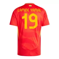 Camiseta España Lamine Yamal 19 Hombre Primera Euro 2024 Camiseta España Lamine Yamal 19 Hombre Primera Euro 2024