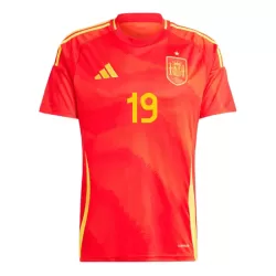 Camiseta España Lamine Yamal 19 Hombre Primera Euro 2024