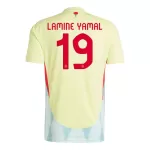 Camiseta España Lamine Yamal 19 Hombre Segunda Euro 2024