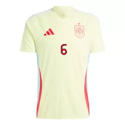 Camiseta España Mikel Merino 6 Hombre Segunda Euro 2024