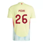 Camiseta España Pedri 26 Hombre Segunda Euro 2024