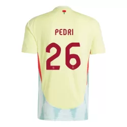 Camiseta España Pedri 26 Hombre Segunda Euro 2024 Camiseta España Pedri 26 Hombre Segunda Euro 2024