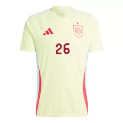 Camiseta España Pedri 26 Hombre Segunda Euro 2024