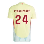 Camiseta España Pedro Porro 24 Hombre Segunda Euro 2024