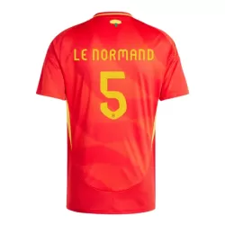Camiseta España Robin Le Normand 5 Hombre Primera Euro 2024 Camiseta España Robin Le Normand 5 Hombre Primera Euro 2024