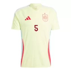 Camiseta España Robin Le Normand 5 Hombre Segunda Euro 2024