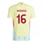 Camiseta España Rodrigo 16 Hombre Segunda Euro 2024