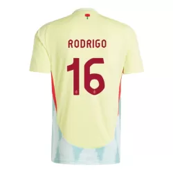 Camiseta España Rodrigo 16 Hombre Segunda Euro 2024 Camiseta España Rodrigo 16 Hombre Segunda Euro 2024