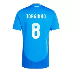 Camiseta Italia Jorginho 8 Hombre Primera Euro 2024 Camiseta Italia Jorginho 8 Hombre Primera Euro 2024