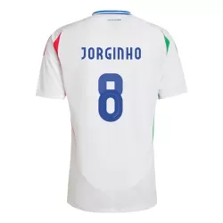 Camiseta Italia Jorginho 8 Hombre Segunda Euro 2024 Camiseta Italia Jorginho 8 Hombre Segunda Euro 2024