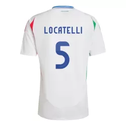 Camiseta Italia Manuel Locatelli 5 Hombre Segunda Euro 2024 Camiseta Italia Manuel Locatelli 5 Hombre Segunda Euro 2024