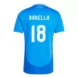 Camiseta Italia Nicolo Barella 18 Hombre Primera Euro 2024 Camiseta Italia Nicolo Barella 18 Hombre Primera Euro 2024
