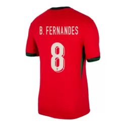 Camiseta Portugal Bruno Fernandes 8 Hombre Primera Euro 2024 Camiseta Portugal Bruno Fernandes 8 Hombre Primera Euro 2024