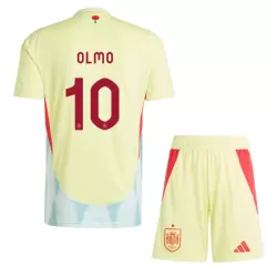 Conjunto España Dani Olmo 10 Niño Segunda Euro 2024