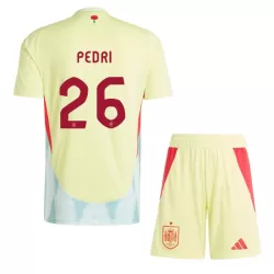 Conjunto España Pedri 26 Niño Segunda Euro 2024 Conjunto España Pedri 26 Niño Segunda Euro 2024