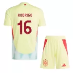 Conjunto España Rodrigo 16 Niño Segunda Euro 2024
