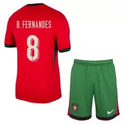 Conjunto Portugal Bruno Fernandes 8 Niño Primera Euro 2024 Conjunto Portugal Bruno Fernandes 8 Niño Primera Euro 2024