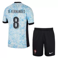 Conjunto Portugal Bruno Fernandes 8 Niño Segunda Euro 2024 Conjunto Portugal Bruno Fernandes 8 Niño Segunda Euro 2024
