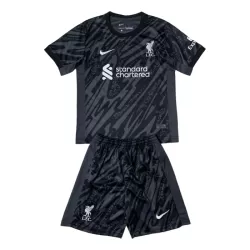 Conjunto Portero Liverpool Niño 24/25 Negra Conjunto Portero Liverpool Niño 24/25 Negra