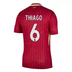 Camiseta Liverpool Thiago 6 Hombre Primera 24/25 Camiseta Liverpool Thiago 6 Hombre Primera 24/25